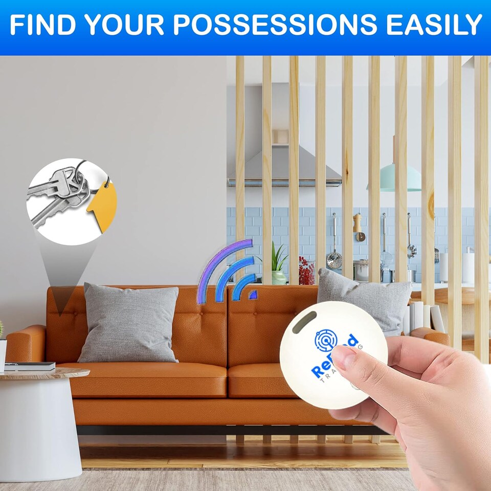 image 1 of R2 Smart Tracker for Android & iPhone Bluetooth 5.0 Samsung GPS AirTag