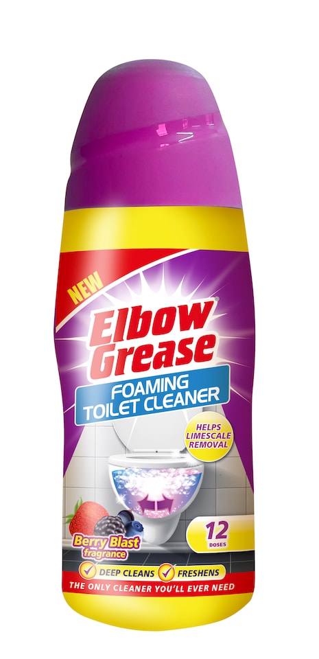 image 1 of Elbow Grease Foaming Toilet Cleaner Berry Blast Fragrance 500 G