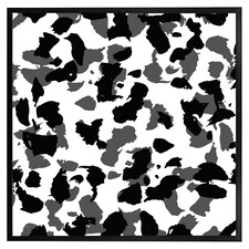 Animal print (Picture Frame) Black | XS