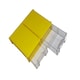 image 5 of Yellow Stackable Plastic Storage Drawers L150xW92xH44mm with Removable Compartments
