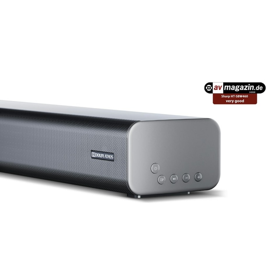 image 1 of SHARP HT-SBW460 3.1 440W Dolby Atmos Soundbar with Subwoofer