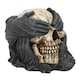 image 4 of Spiral Direct See Hear Speak No Evil Skull Ornament - Black/White - One Size