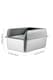 image 7 of Living and Home Semi-Closed Anti-Splash Cat Litter Box Pet Toilet | Grey