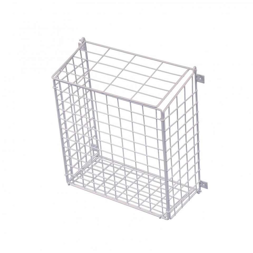 image 1 of Large Letterbox Door Post Mail Catcher Basket Cage Holder Guard