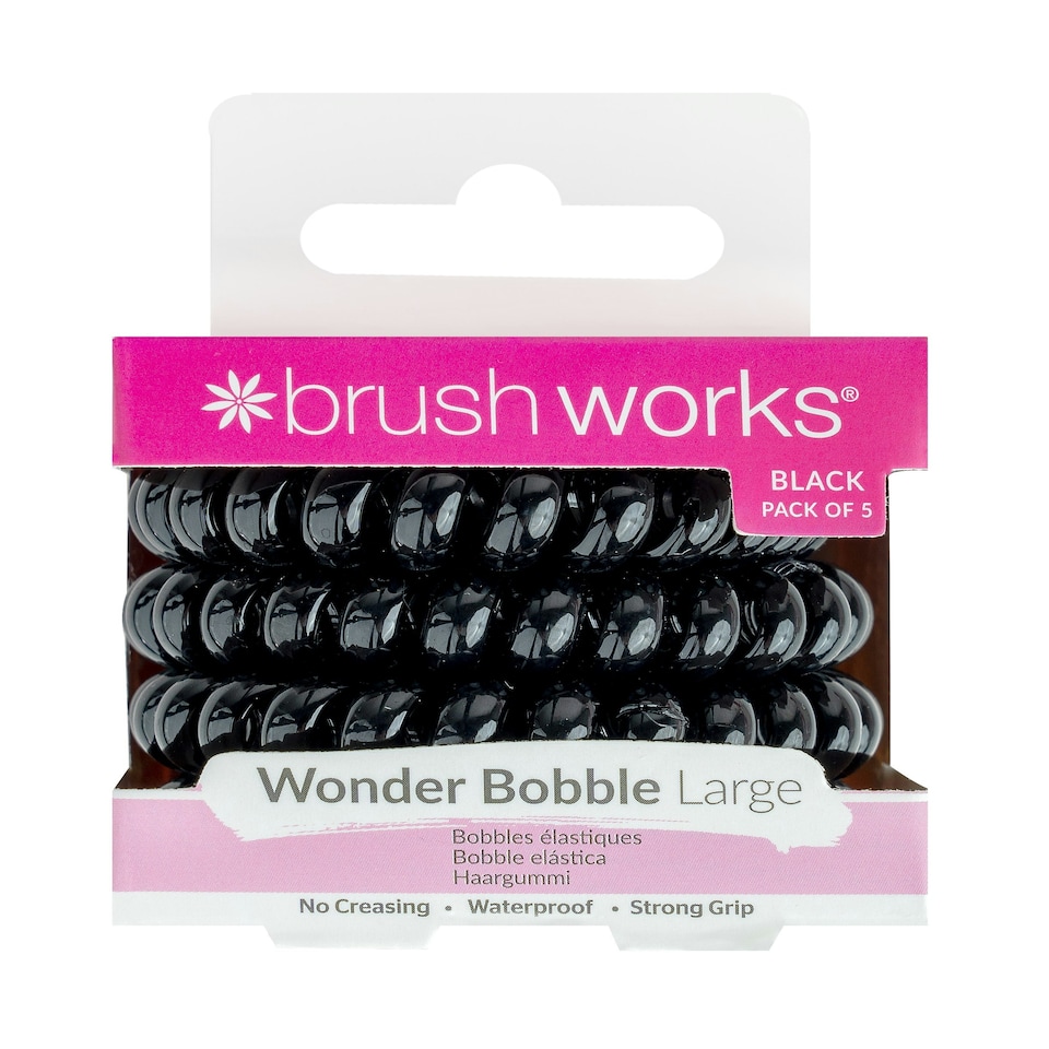 image 1 of Brushworks Wonder Bobble Large Black (Pack of 5)