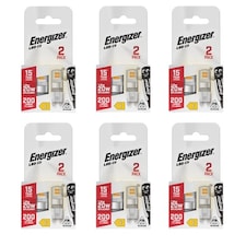 Energizer LED G9 200lm 1.8W 2700K (Warm White) Light Bulb - Pack of 12
