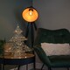 image 3 of 40cm Battery Operated Light up Gold Weave Christmas Tree with Warm White LEDs