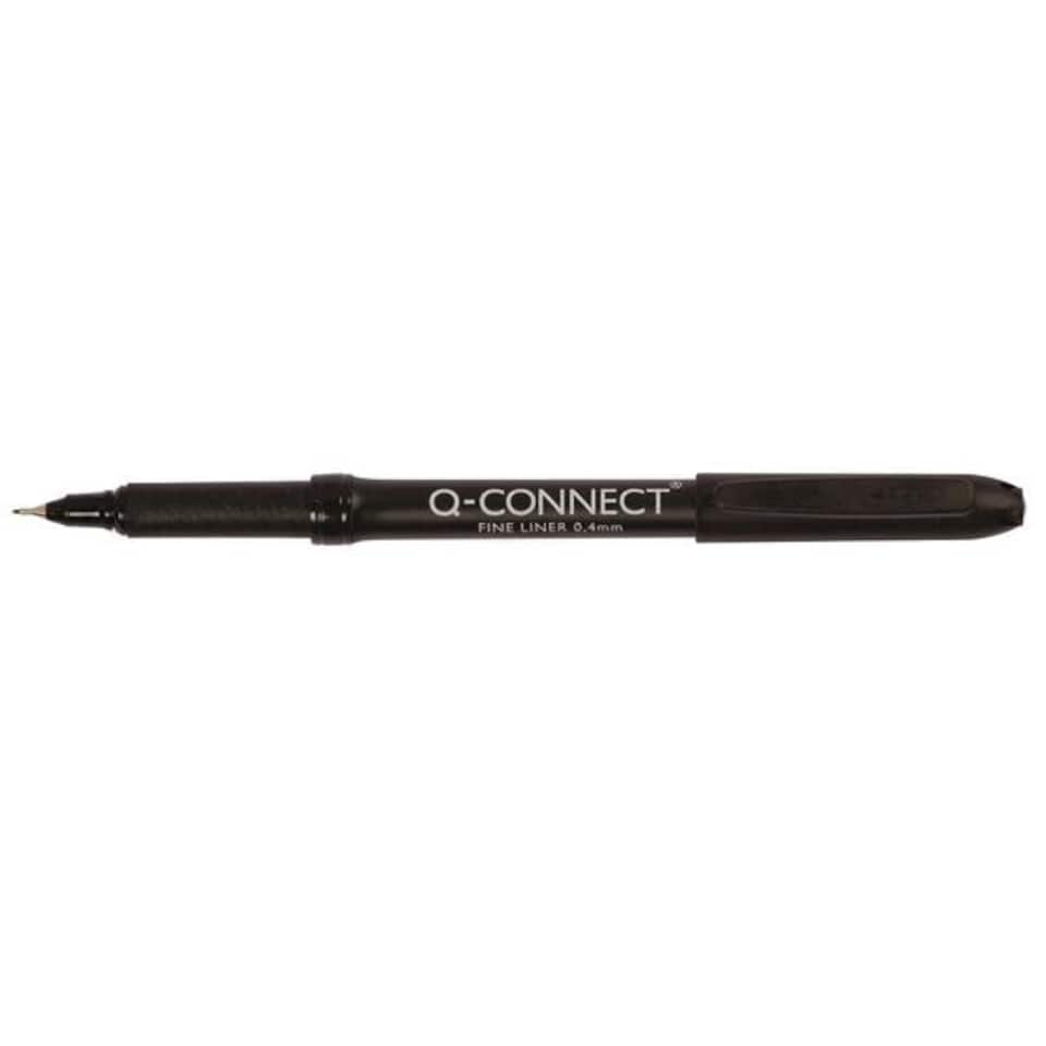image 1 of Pack of 10 0.4mm Fineliner Black Pens
