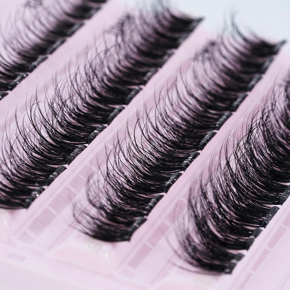 image 1 of House Of Amor - Eyelash Extensions - Lazy Girl Pre-glued Lashes - Aura -