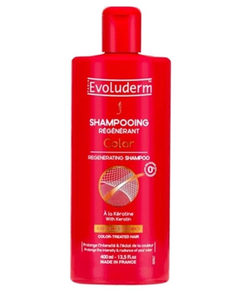 Evoluderm Regenerating Color Shampoo With Keratin 400 ml