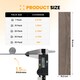 image 3 of Self Adhesive Floor Planks | 5.9x35.9in (91.4x15.2cm) Each | Peel & Stick Vinyl Flooring | Grey Wood Effect | Easy DIY | Stick On Tiles for Home Floors | Grey | 2.78 sqm