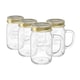 image 1 of Bormioli Rocco Quattro Stagioni Glass Preserving Mason Jars - 475ml - Clear - Pack of 4