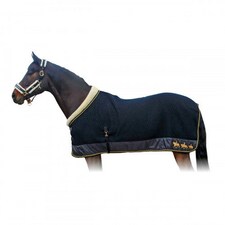 Supreme Products Royal Occasion Standard-Neck Horse Turnout Rug - Black - 6´ 3"