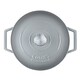 image 4 of Cooks Professional Casserole Dish 26cm – Ovenproof Pan with Lid | Grey | Grey | 1