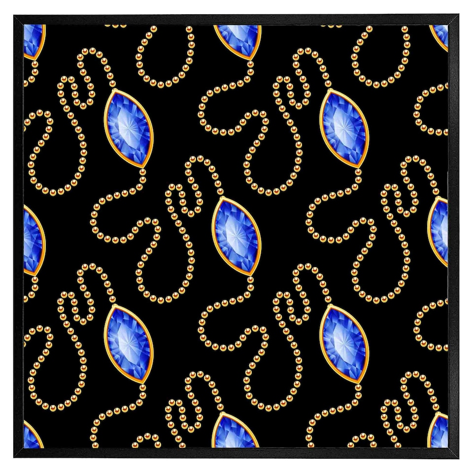 image 1 of Diamond necklaces (Picutre Frame) Brown | XS