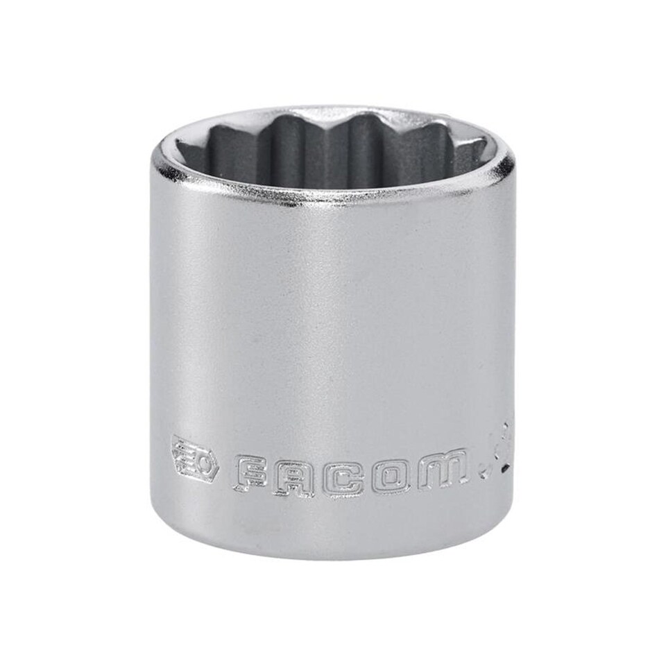 image 1 of Facom J.21T 3/8in Drive 12-Point Standard Socket 21mm.