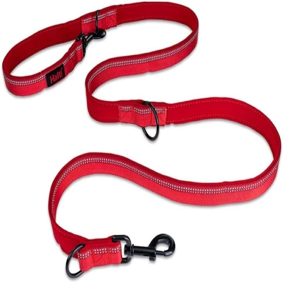 image 1 of HALTI Double-Ended Lead For Dogs - Size Large - Red 2m