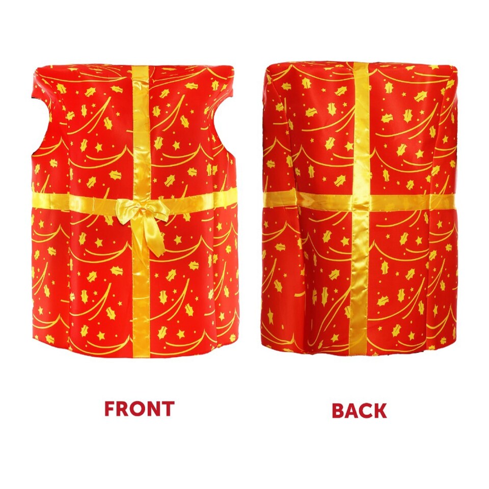 image 1 of Christmas Present Costume | Red