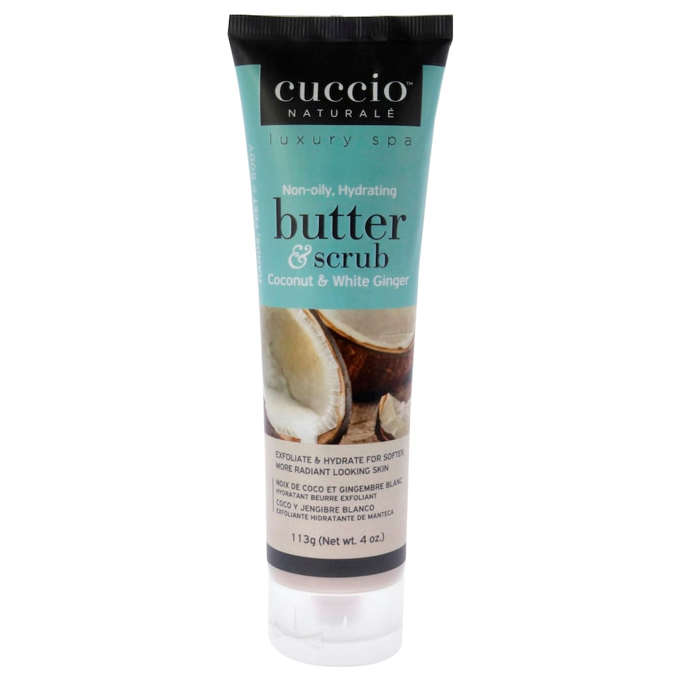image 1 of Butter and Scrub - Coconut and White Ginger by Cuccio Naturale for Unisex - 4 oz Scrub