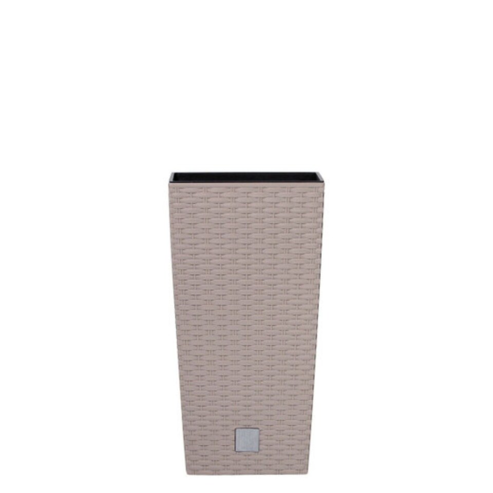 image 1 of 33cm Rato Rattan Design Plant Pots | Cream | Beige & Set of 1 | 1