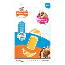 Nylabone Puppy Teething Chew Rawhide Knot XS