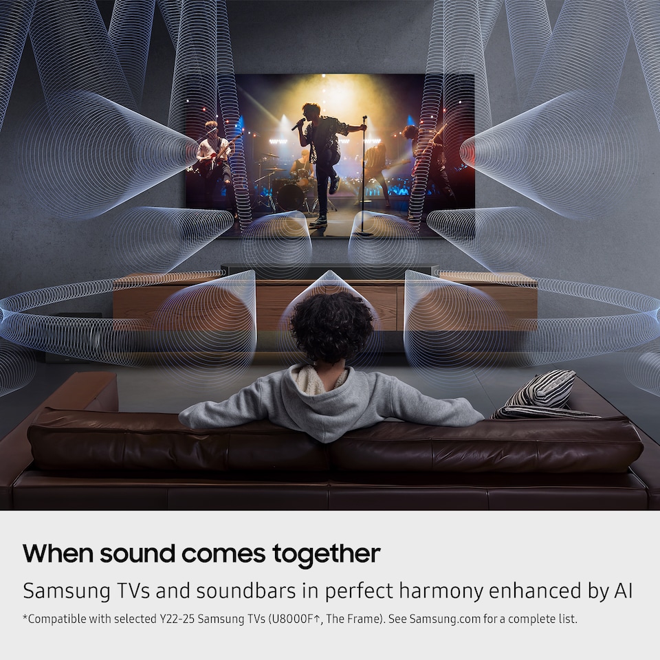 image 1 of Samsung HW-Q990F/XU, 11.1.4 channels, 756 W, DTS 5.1, DTS Express, DTS-HD Master Audio, DTS:X, Dolby Atmos, Dolby Digital Plus, Dolby TrueHD, 756 W, A | Black | Black