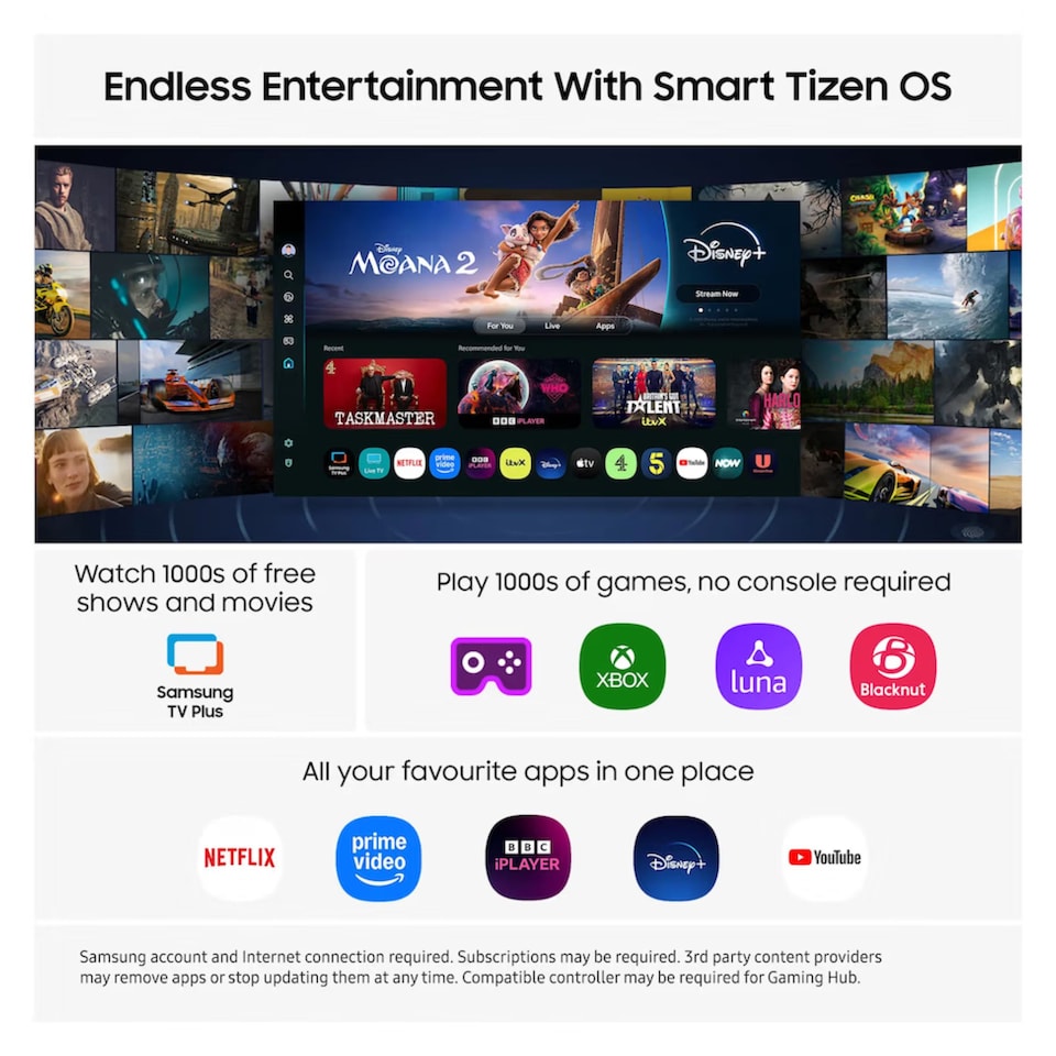 image 1 of Samsung QE75QN73F 75" 4K Neo QLED Vision AI Smart TV 2025