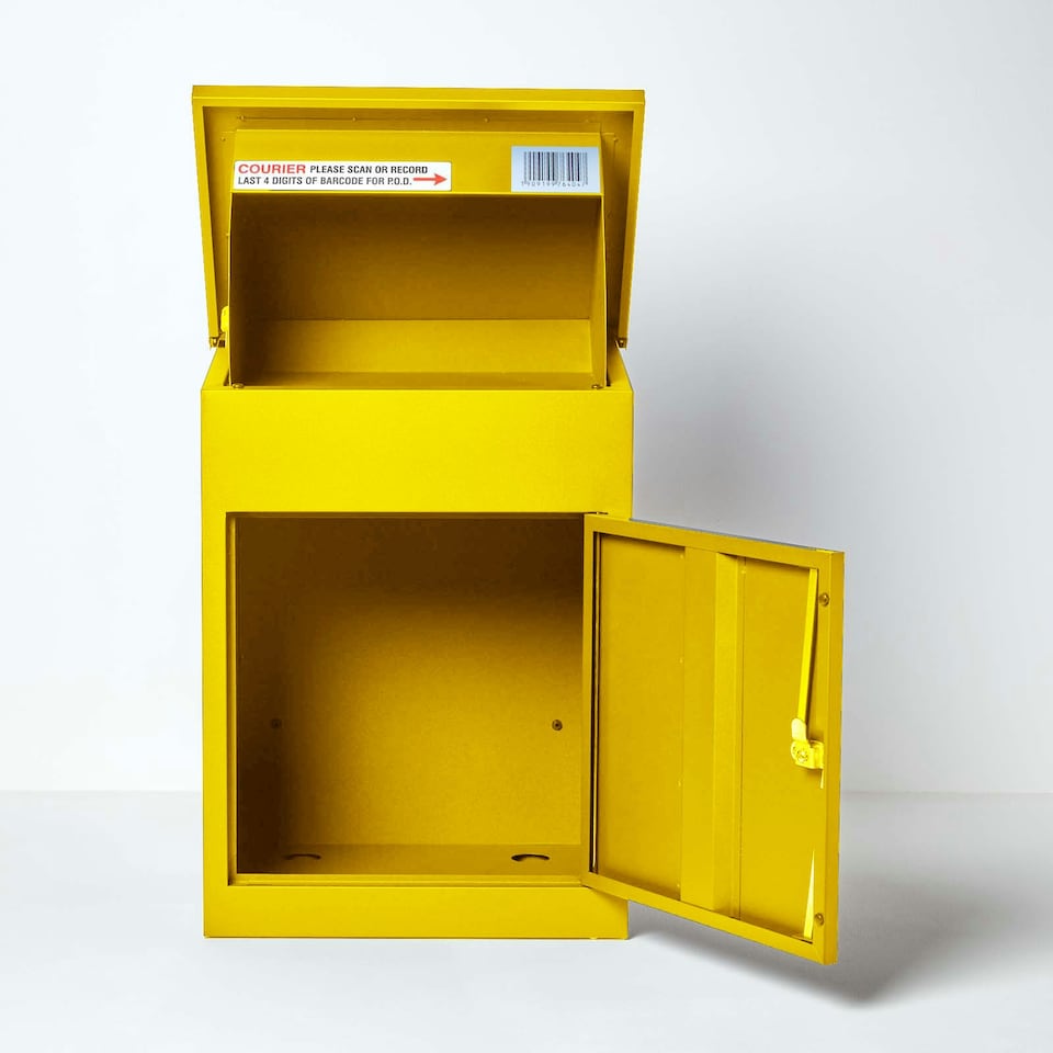 image 1 of SMART PARCEL BOX® Medium Front Access Yellow Yellow