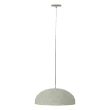Interiors by Premier Small White Dome Pendant Light