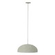 image 1 of Interiors by Premier Small White Dome Pendant Light