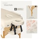 image 8 of 3 Zone Massage Table Somwang with Bolster Set | Cream | beige | 1