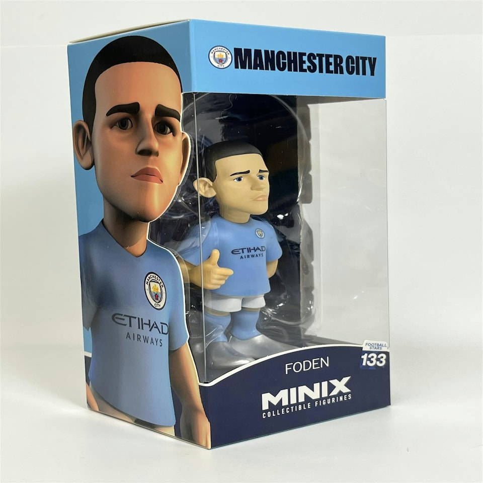 image 1 of Phil Foden Manchester City 12 cm Collectible Figure Minix 11070