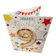 image 1 of Happy Birthday 9 Balloon Boutique Greeting Card
