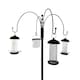 image 5 of Wild Bird Decorative Feeding Station with 4 Feeders, Tray & Bath