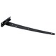 image 6 of 10in / 250mm Heavy Duty T Tee Hinges For Shed + Garden Gates Black Finish 4pc Black