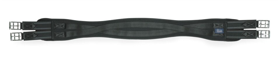 image 1 of Shires Memory Foam Girth Black | Size: 50
Colour: Black