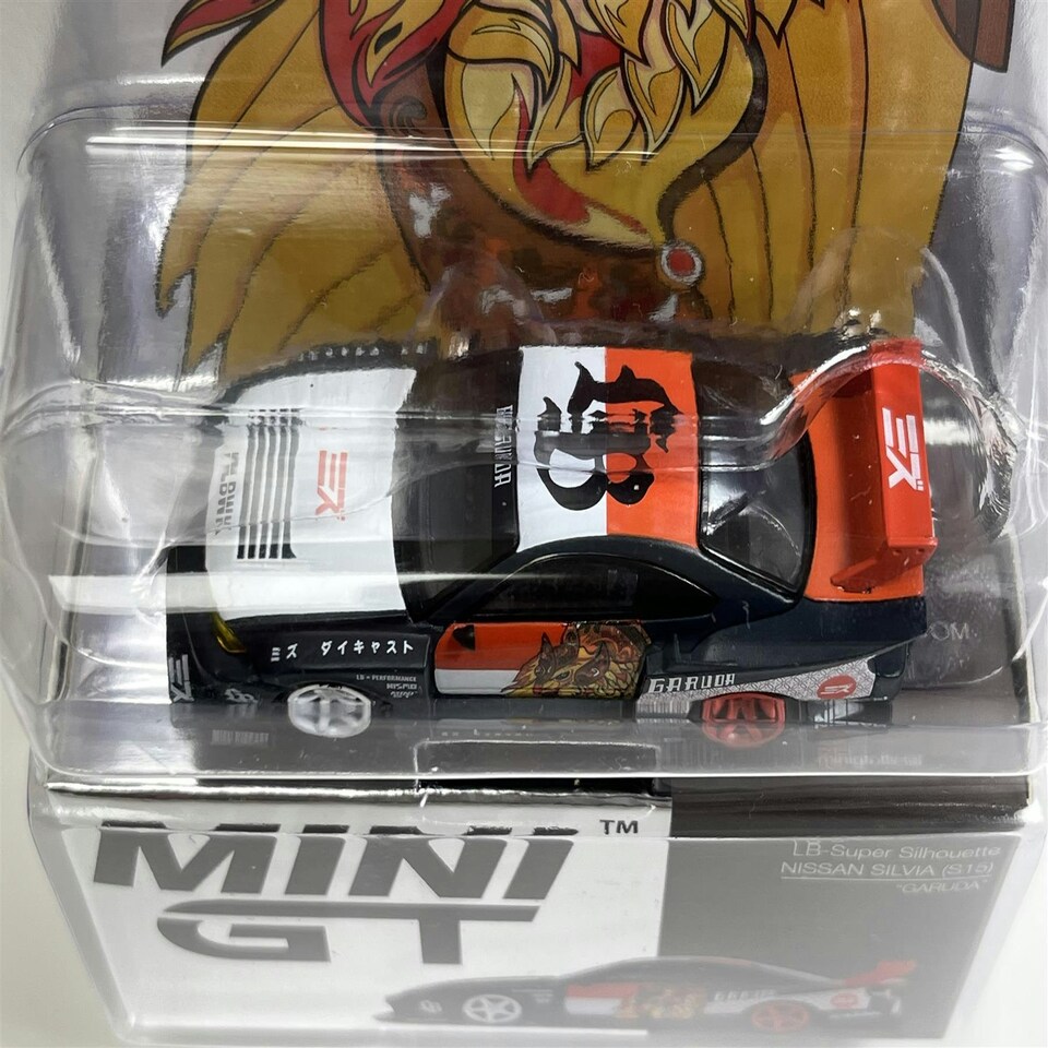image 1 of LB Super Silhouette Nissan Silvia S15 Garuda 1:64 Scale Mini GT MGT00652R