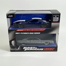 Fast and Furious Twin Set Ford Mustang and Plymouth Road Runner 1:32 Jada 253202018 34255
