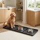 image 5 of Large Boot Tray 3 Pieces Waterproof Multifunctional Shoe Drip Protector Holder | Black | Black | 1