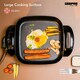 image 7 of GEEPAS Large Multi Cooker | 1500W Aluminium Multifunctional Electric Skillet