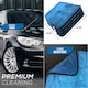 image 5 of Microfibre Car Drying Towel Super Absorbent 40cm x 40cm Perfect for Polishing & Drying - Pack of 4