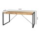 image 4 of Herica Industrial Vintage Mintis Medium Dining Table Brown
