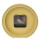 image 3 of Interval Minimalist Desk Clock 15cm - Yellow Yellow