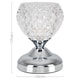 image 6 of ValueLights Ron Mini G9 Touch Table Lamp Chrome | Silver