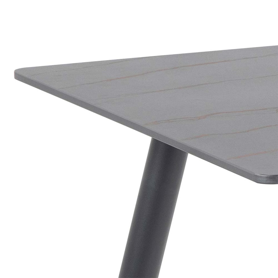 image 1 of Wicklow Ceramic Dining Table in Black