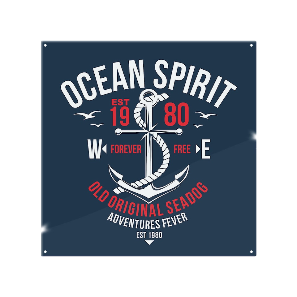 image 1 of Ocean Spirit Splash Back | White