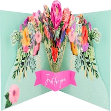 Blossoms Galore! 3D Pop Up Birthday Card