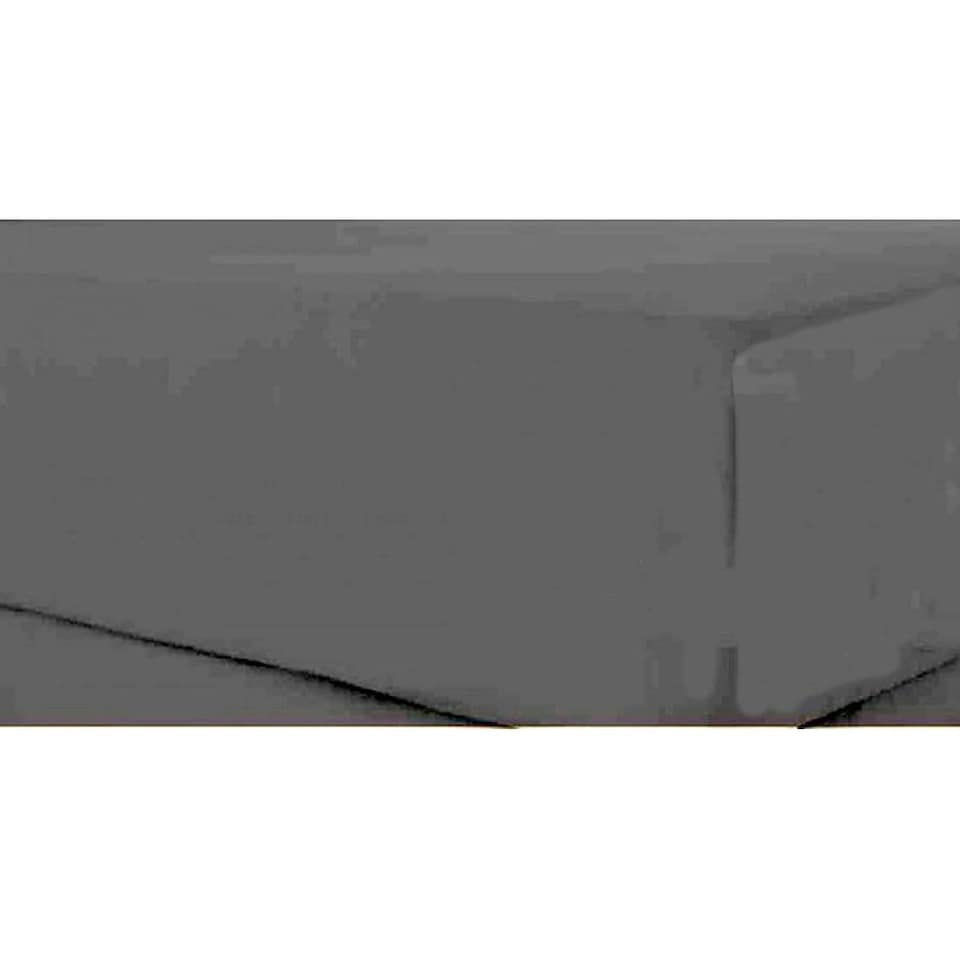 Percale Fitted Sheet in Grey - King | Multi | King