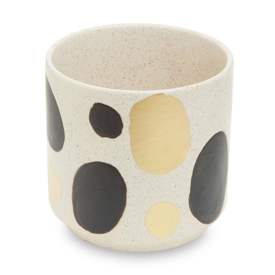 image 1 of Interiors by Premier Small Garden Pot, Ceramic Planter for Indoor Plants & Home Décor, Indoor Plants Pot, Small Indoor Flower Pot Multi
