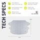 image 7 of Car Windshield Cover with Mirror Covers